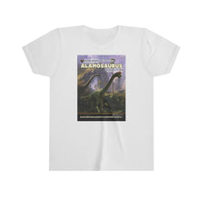 Load image into Gallery viewer, DinoEncounters Alamosaurus Augmented Reality Dinosaur Youth T-Shirt
