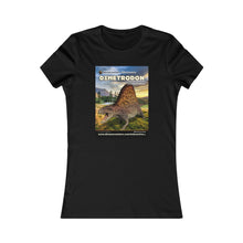 Load image into Gallery viewer, DinoEncounters Dimetrodon Augmented Reality Dinosaur Women's Fitted T-shirt