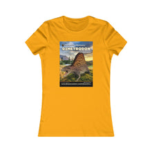 Load image into Gallery viewer, DinoEncounters Dimetrodon Augmented Reality Dinosaur Women's Fitted T-shirt