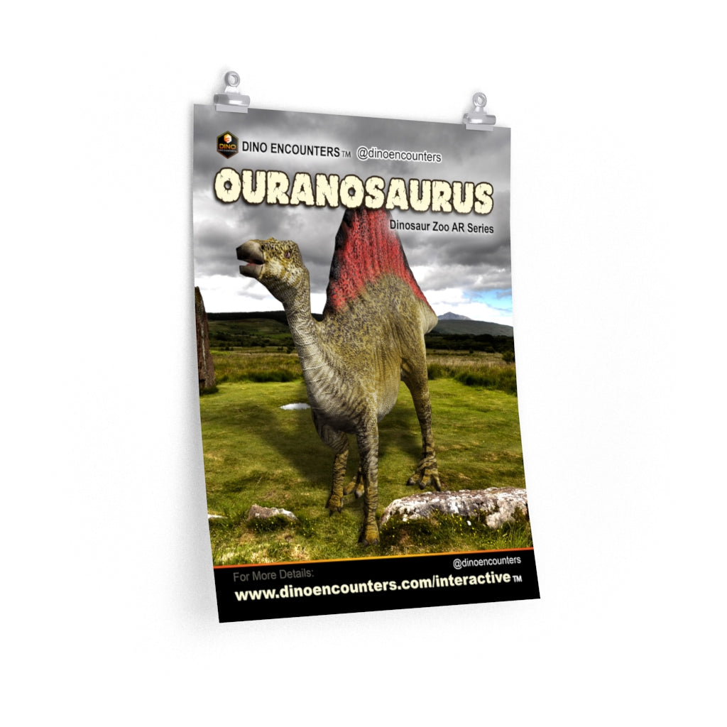 Ouranosaurus Dinosaur Poster