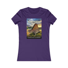 Load image into Gallery viewer, DinoEncounters Dimetrodon Augmented Reality Dinosaur Women's Fitted T-shirt