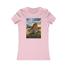 Load image into Gallery viewer, DinoEncounters Dimetrodon Augmented Reality Dinosaur Women's Fitted T-shirt