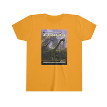 Load image into Gallery viewer, DinoEncounters Alamosaurus Augmented Reality Dinosaur Youth T-Shirt
