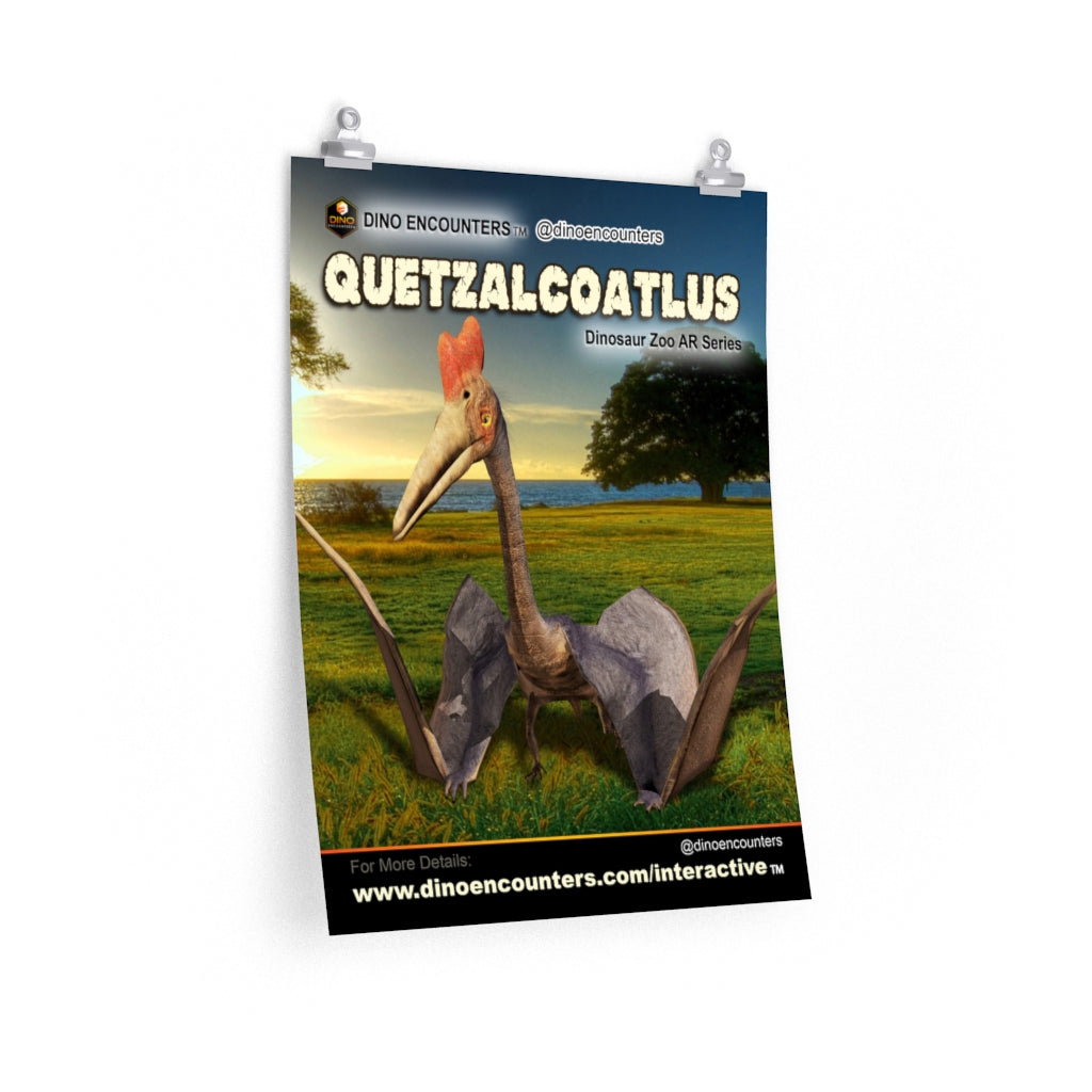 Quetzalcoatlus Dinosaur Poster