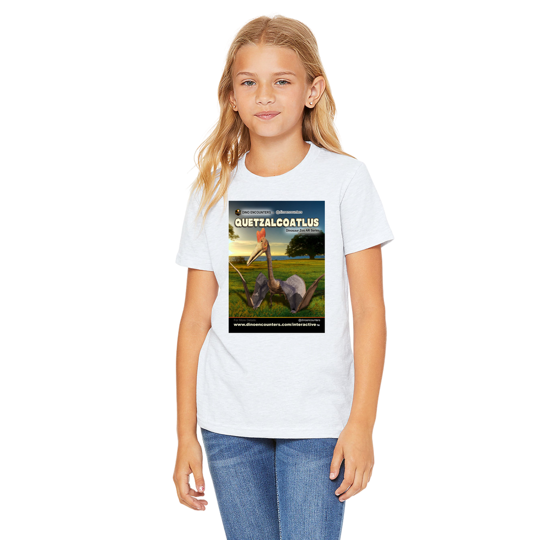 DinoEncounters Quetzalcoatlus Augmented Reality Dinosaur Youth T-Shirt
