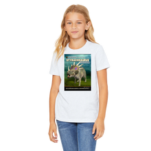 Load image into Gallery viewer, DinoEncounters Styracosaurus Augmented Reality Dinosaur Youth T-Shirt