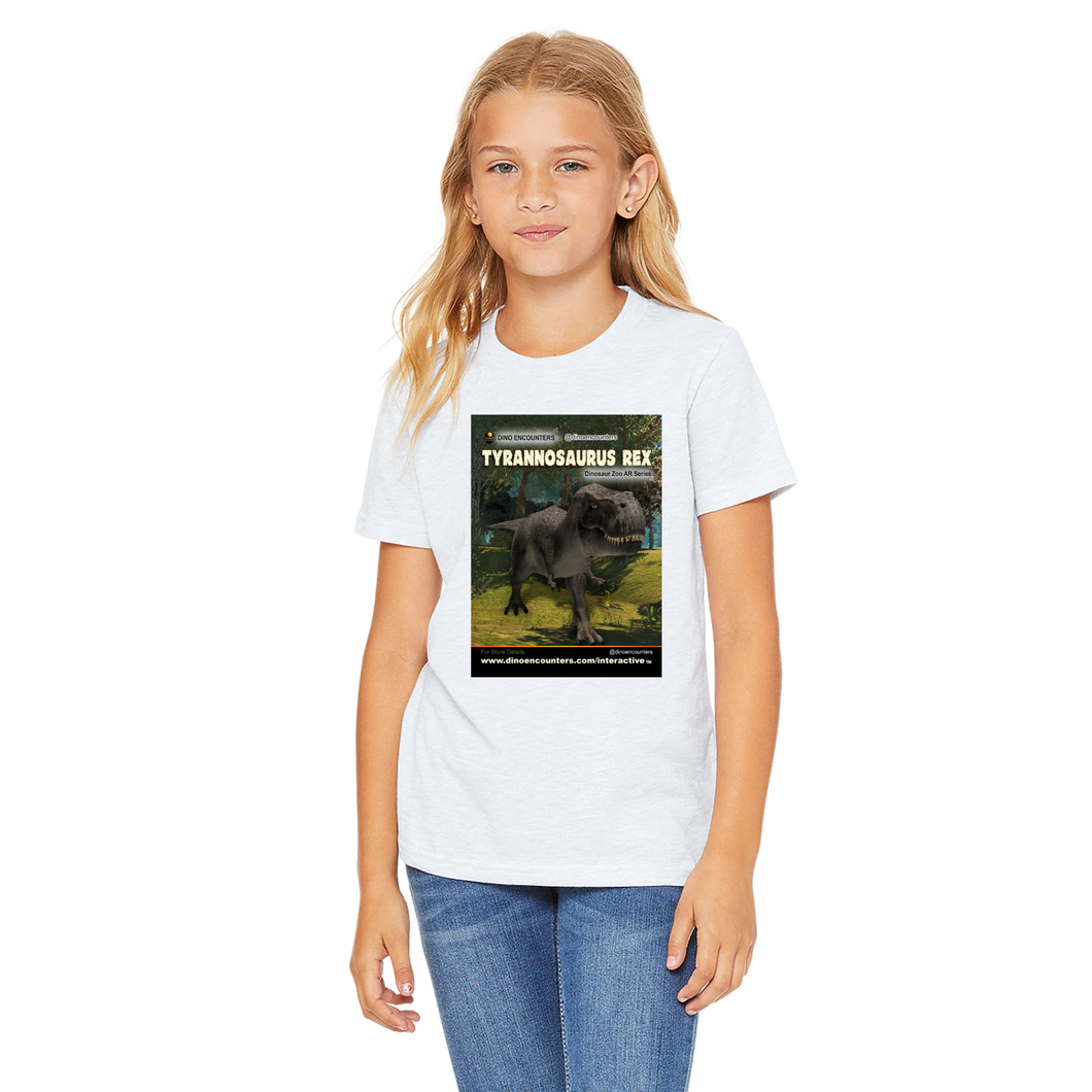 DinoEncounters T-Rex Augmented Reality Dinosaur Youth T-Shirt