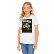 Load image into Gallery viewer, DinoEncounters Protoceratops Augmented Reality Dinosaur Youth T-Shirt