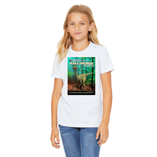 Load image into Gallery viewer, DinoEncounters Gallimimus Augmented Reality Dinosaur Youth T-Shirt