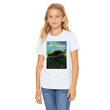 Load image into Gallery viewer, DinoEncounters Ankylosaurus Augmented Reality Dinosaur Youth T-Shirt