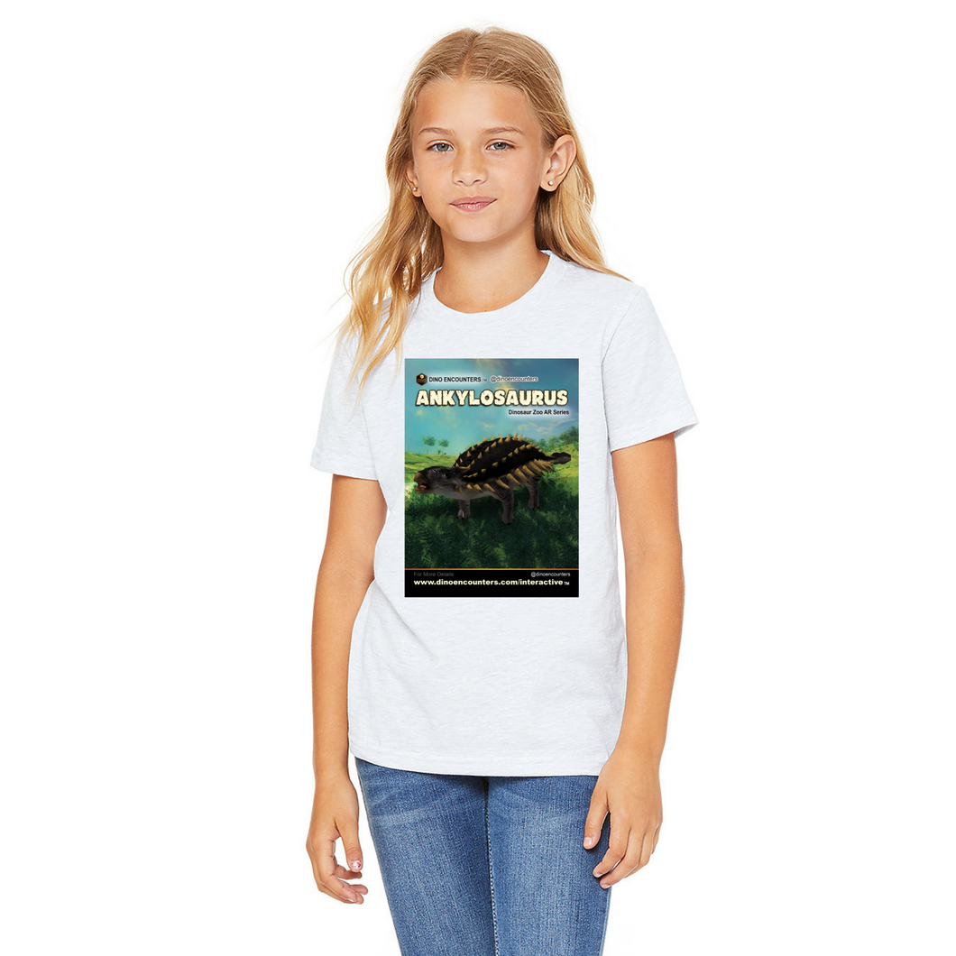 DinoEncounters Ankylosaurus Augmented Reality Dinosaur Youth T-Shirt