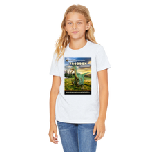 Load image into Gallery viewer, DinoEncounters Troodon Augmented Reality Dinosaur Youth T-Shirt
