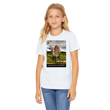 Load image into Gallery viewer, DinoEncounters Ouranosaurus Augmented Reality Dinosaur Youth T-Shirt
