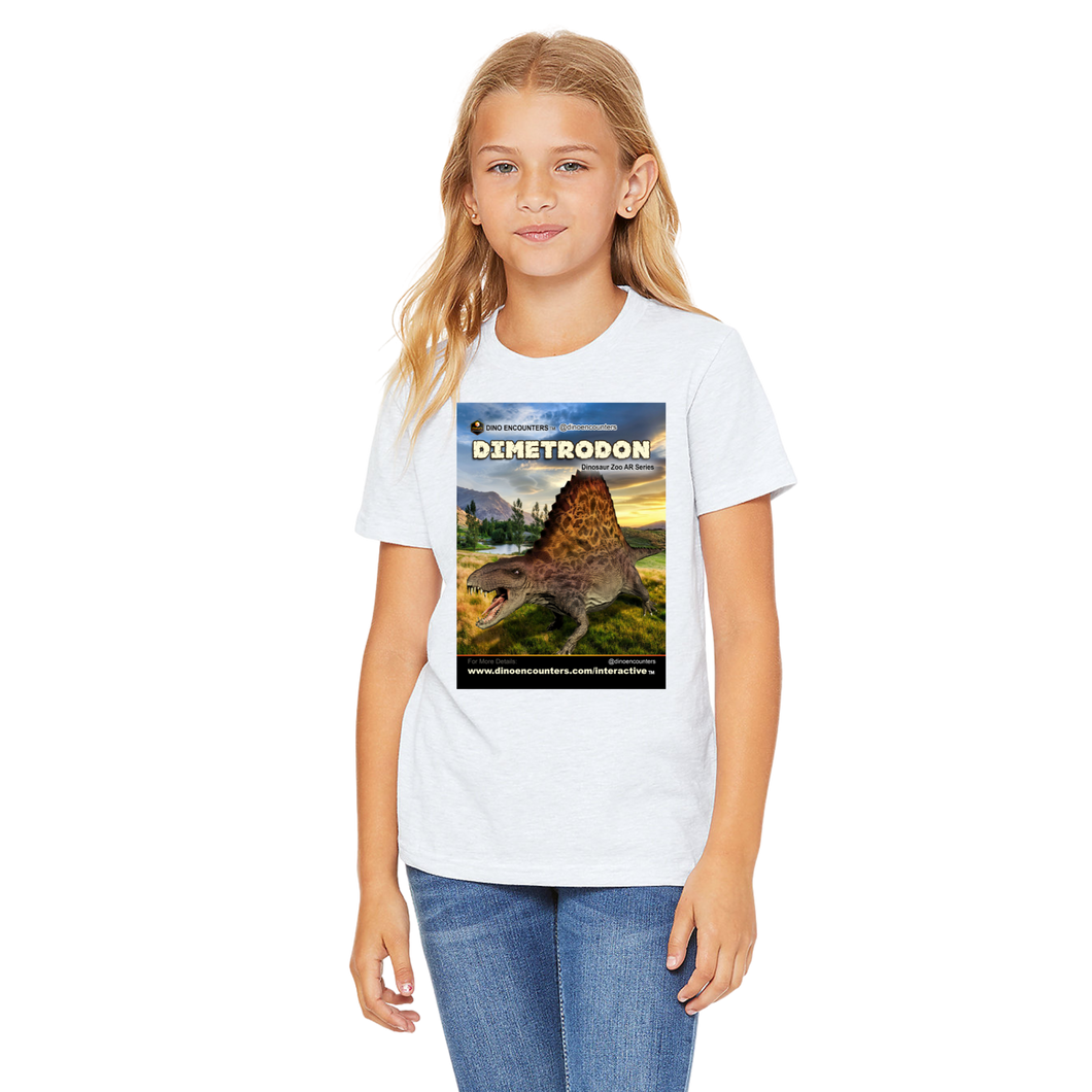 DinoEncounters Dimetrodon Augmented Reality Dinosaur Youth T-Shirt