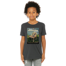 Load image into Gallery viewer, DinoEncounters Kentrosaurus Augmented Reality Dinosaur Youth T-Shirt