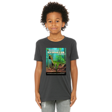 Load image into Gallery viewer, DinoEncounters Oviraptor Augmented Reality Dinosaur Youth T-Shirt
