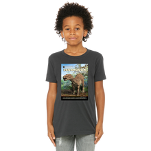 Load image into Gallery viewer, DinoEncounters Iguanodon Augmented Reality Dinosaur Youth T-Shirt