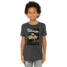 Load image into Gallery viewer, DinoEncounters Protoceratops Augmented Reality Dinosaur Youth T-Shirt