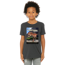 Load image into Gallery viewer, DinoEncounters Carnataurus Augmented Reality Dinosaur Youth T-Shirt