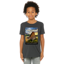 Load image into Gallery viewer, DinoEncounters Dimetrodon Augmented Reality Dinosaur Youth T-Shirt
