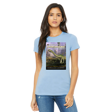Load image into Gallery viewer, DinoEncounters Argentinosaurus Augmented Reality Dinosaur Women's Fitted T-shirt