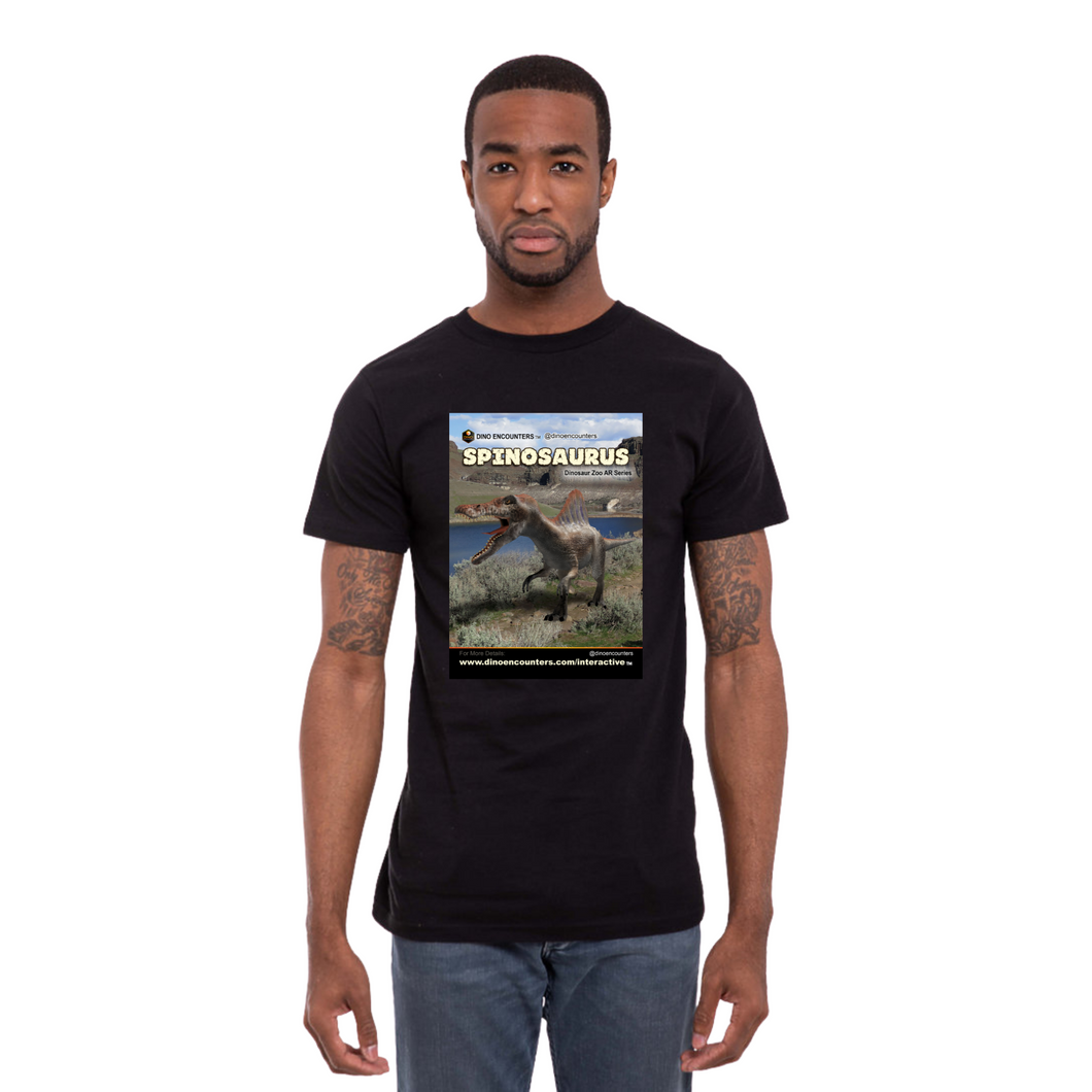 DinoEncounters Spinosaurus Augmented Reality Dinosaur Men's T-shirt!