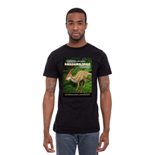 Load image into Gallery viewer, DinoEncounters Parasaurolophus Augmented Reality Dinosaur Men's T-shirt!