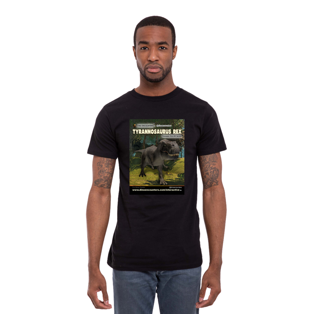 DinoEncounters T-Rex Augmented Reality Dinosaur Men's T-shirt!