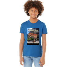 Load image into Gallery viewer, DinoEncounters Carnataurus Augmented Reality Dinosaur Youth T-Shirt