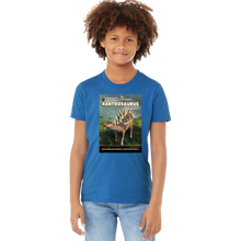 Load image into Gallery viewer, DinoEncounters Kentrosaurus Augmented Reality Dinosaur Youth T-Shirt