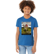 Load image into Gallery viewer, DinoEncounters Ouranosaurus Augmented Reality Dinosaur Youth T-Shirt