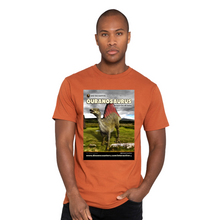 Load image into Gallery viewer, DinoEncounters Ouranosaurus Augmented Reality Dinosaur Men's T-shirt!