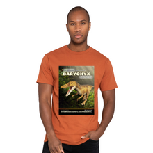 Load image into Gallery viewer, DinoEncounters Baryonyx Augmented Reality Dinosaur Men's T-shirt!