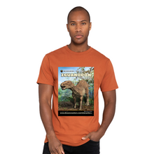 Load image into Gallery viewer, DinoEncounters Iguanodon Augmented Reality Dinosaur Men&#39;s T-shirt!
