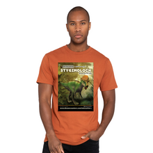Load image into Gallery viewer, DinoEncounters Stygimoloch Augmented Reality Dinosaur Men's T-shirt!