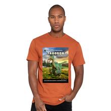 Load image into Gallery viewer, DinoEncounters Troodon  Augmented Reality Dinosaur Men's T-shirt!