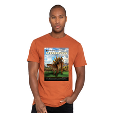 Load image into Gallery viewer, DinoEncounters Stegosaurus Augmented Reality Dinosaur Men's T-shirt!