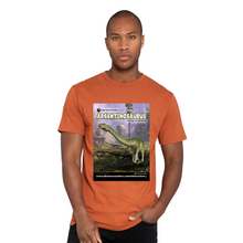 Load image into Gallery viewer, DinoEncounters Argentinosaurus Augmented Reality Dinosaur Men's T-shirt!