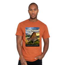 Load image into Gallery viewer, DinoEncounters Dimetrodon Augmented Reality Dinosaur Men's T-shirt!