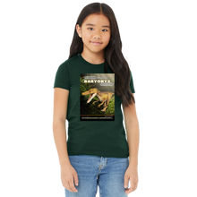 Load image into Gallery viewer, DinoEncounters Baryonyx Augmented Reality Dinosaur Youth T-Shirt
