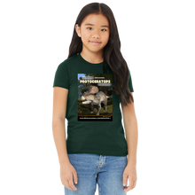 Load image into Gallery viewer, DinoEncounters Protoceratops Augmented Reality Dinosaur Youth T-Shirt