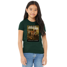Load image into Gallery viewer, DinoEncounters Deinonychus Augmented Reality Dinosaur Youth T-Shirt