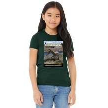 Load image into Gallery viewer, DinoEncounters Spinosaurus Augmented Reality Dinosaur Youth T-Shirt