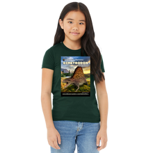 Load image into Gallery viewer, DinoEncounters Dimetrodon Augmented Reality Dinosaur Youth T-Shirt