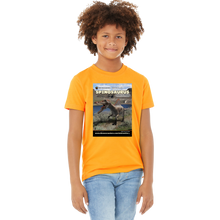 Load image into Gallery viewer, DinoEncounters Spinosaurus Augmented Reality Dinosaur Youth T-Shirt