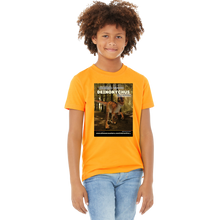 Load image into Gallery viewer, DinoEncounters Deinonychus Augmented Reality Dinosaur Youth T-Shirt
