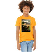 Load image into Gallery viewer, DinoEncounters Baryonyx Augmented Reality Dinosaur Youth T-Shirt