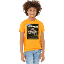 Load image into Gallery viewer, DinoEncounters Protoceratops Augmented Reality Dinosaur Youth T-Shirt