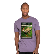 Load image into Gallery viewer, DinoEncounters Parasaurolophus Augmented Reality Dinosaur Men's T-shirt!
