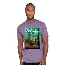 Load image into Gallery viewer, DinoEncounters Gallimimus Augmented Reality Dinosaur Men's T-shirt!